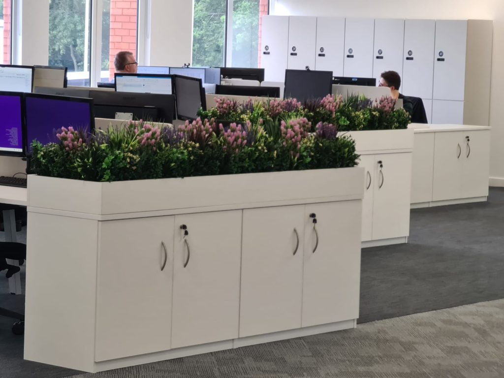 the benefits of artificial plants in offices
