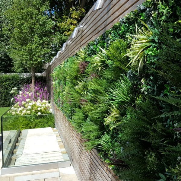 ultra realistic green wall fence panels