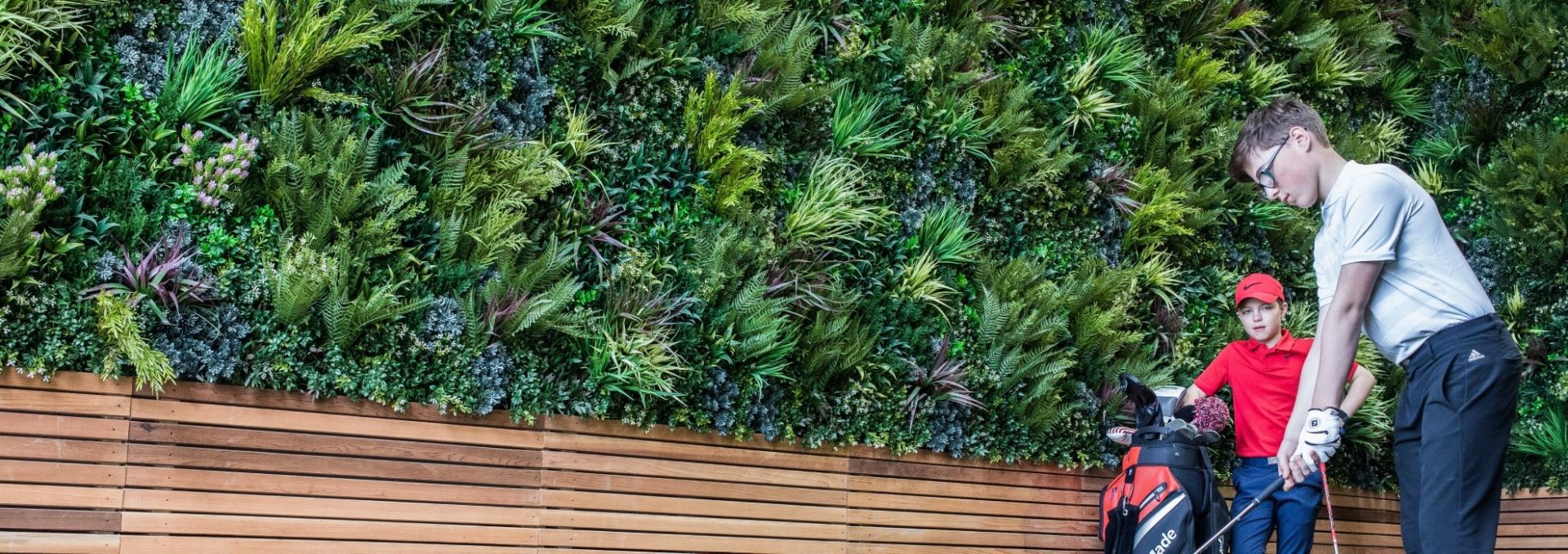 Artificial Green Wall Foliage