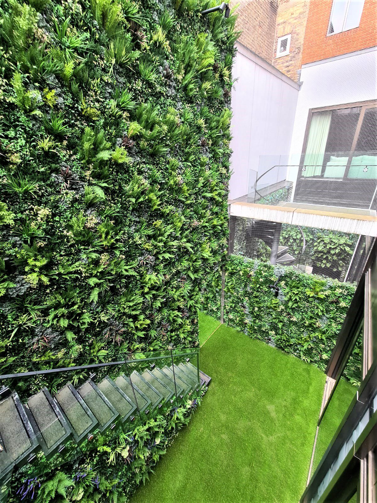 Large Residential Green Wall in London