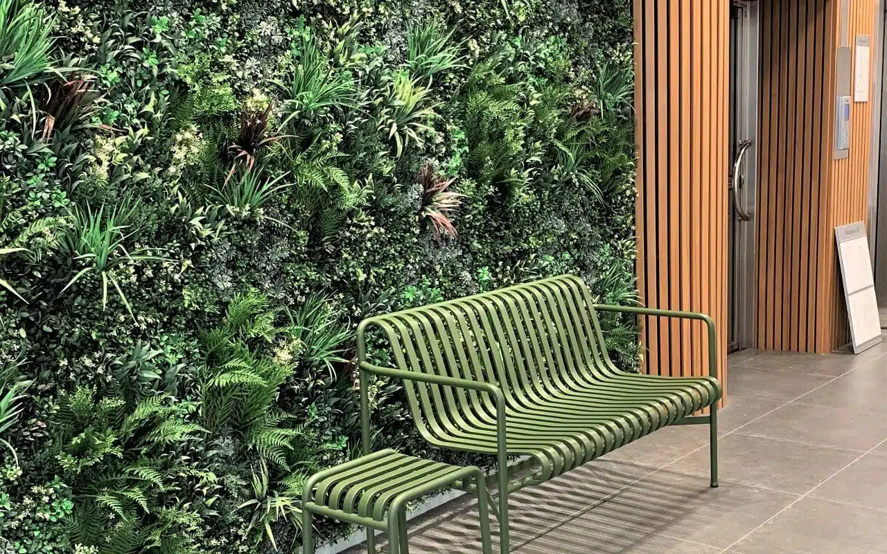 Artificial Green wall in Sweden