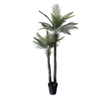 A fake outdoor artificial palm tree